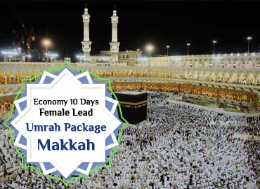 10 Days Umrah Package Female Lead