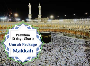 Premium 10 Days Sharia Makkah Umrah Package
