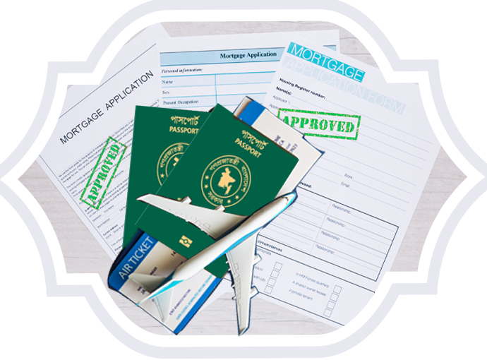 Visa application form